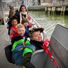 Het eerste leerjaar op uitstap in Oostende bij James Ensor. 