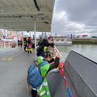 Het eerste leerjaar op uitstap in Oostende bij James Ensor. 