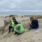 Het eerste leerjaar op uitstap in Oostende bij James Ensor. 