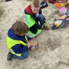 Het eerste leerjaar op uitstap in Oostende bij James Ensor. 