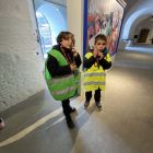 Het eerste leerjaar op uitstap in Oostende bij James Ensor. 