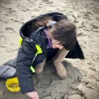 Het eerste leerjaar op uitstap in Oostende bij James Ensor. 