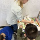 De Sint op bezoek! (2C)