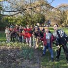 2B: paasversiering uit onze schooltuin