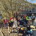 2B: paasversiering uit onze schooltuin