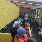 2B: paasversiering uit onze schooltuin